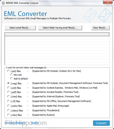 Birdie EML Converter for Windows